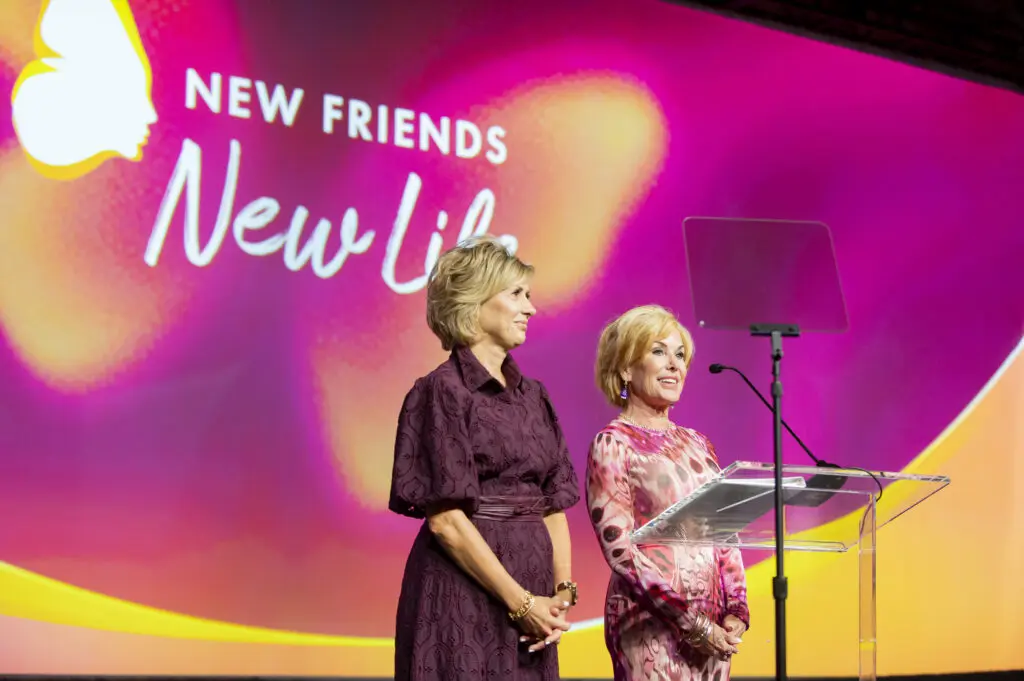 Luncheon Co-Chairs Karla Smith and Lynn Dowdle (Photo by Tamytha Cameron and Celeste Cass)