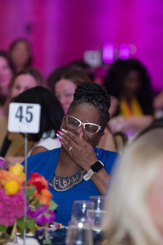 Ms. Toni, whose story was featured in a video presentation (Photo by Tamytha Cameron and Celeste Cass)