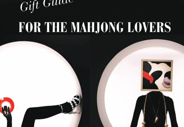The Mahjong craze is not going away, so why not embrace it with the perfect gift?