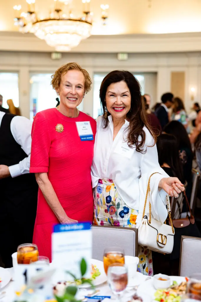 Ann Kennedy, Geraldina Wise at EMERGE'S Build the Village Luncheon (Photo by Hung L. Truong)