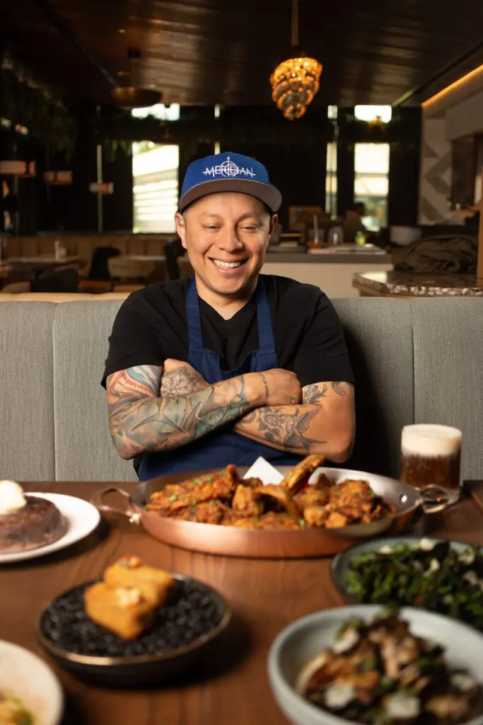 Chef Eduardo Osorio: "Before there was gas and stoves, everyone cooked with fire." (Courtesy)