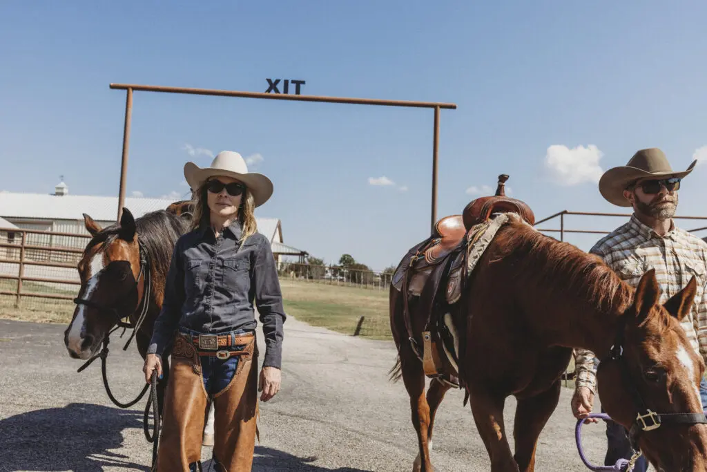 Drew and Abby Knowles, XIT HQ by Crystal Wise. (Courtesy)