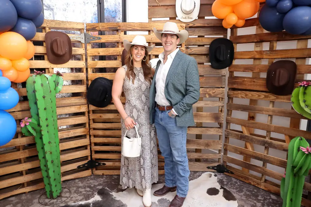 Jessica & Mat Morrison at the Sky High for Kids 'Better in Boots' gala (Photo by Quy Tran Photography)