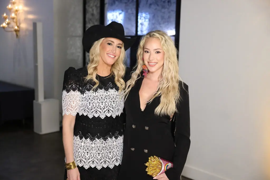 Whitney Kuhn Lawson, Ashley Muncie at the Sky High for Kids 'Better in Boots' gala (Photo by Quy Tran Photography)