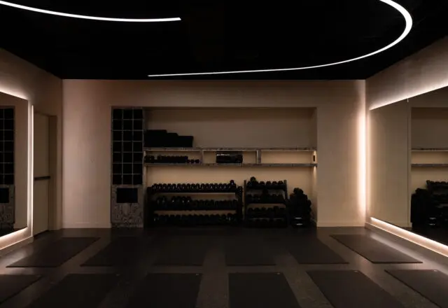 STAY FIT, Brittney Everett's first in-person fitness studio, recently opened in Inwood Village. (Courtesy STAY FIT)