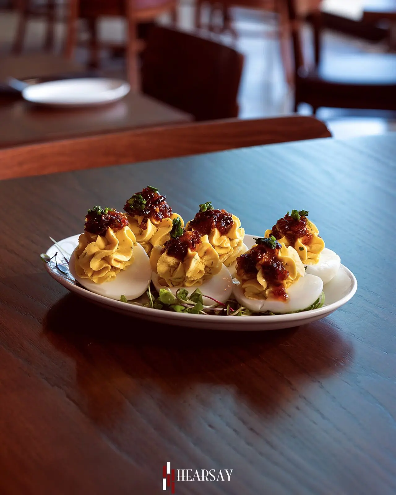 Hearsay deviled eggs