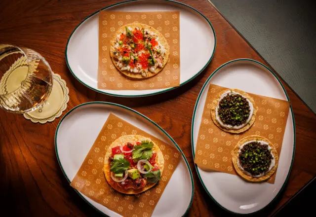 Make sure to try one of the tostadas at Maroma. We loved the bluefin tuna. (Photo by Samantha Marie Photography)