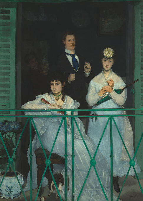 Édouard Manet's "The Balcony," 1868–69