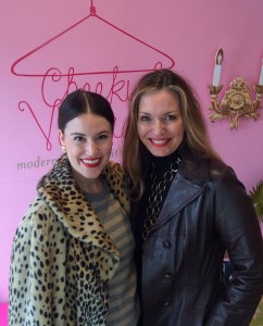 Valerie Dittner and Tina Davis at Cheeky Vintage.