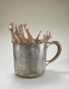 Carlee Fernandez's "Let the Cup Pass from Us," 2014, at Inman Gallery 