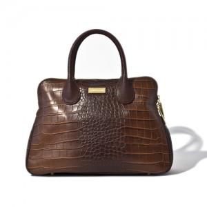 Cornelia Guest's Goose Crocodile Satchel. 