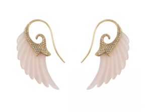 Noor Fares' Fly Me To The Moon Wing Earrings