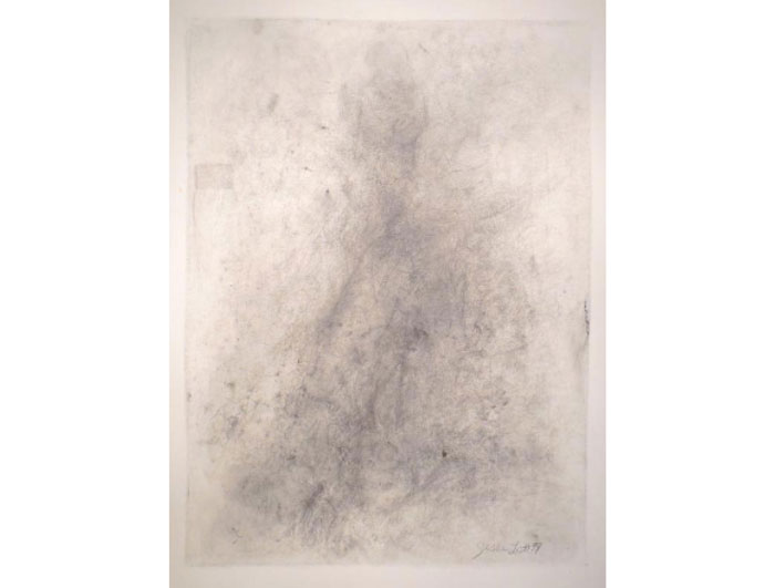 Jesse Lott's "Untitled (15-0001)," circa 1989, at D. M. Allison Gallery 