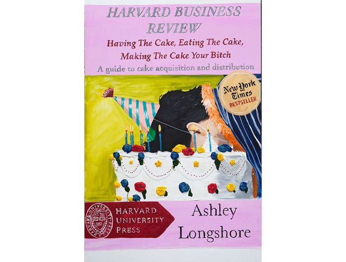 "Harvard Business Review" courtesy Ashley Longshore Art