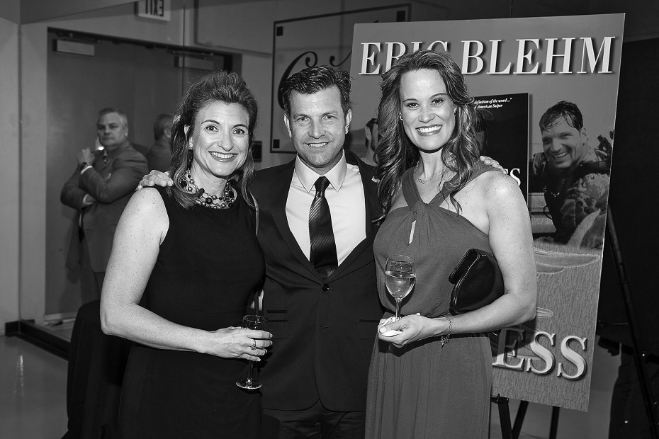 Lori Hennessy, Eric Blehm, Kelley Brown at A Celebration of Reading 2014