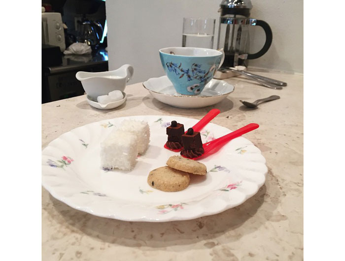 What trip would be complete without art-inspired food from ChikaLicious. This multiple-course dessert bar serves up carefully crafted desserts in the same fashion as an intimate and exclusive sushi bar. Photo Debra Barrera.