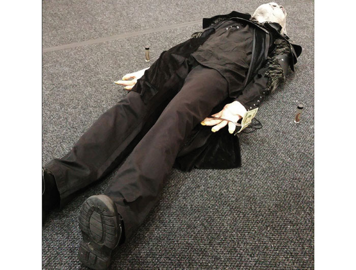 Puppies Puppies (the viles are full of live leeches!) at Courtney Blades (Chicago), during NADA. Inside info: "Puppies Puppies" is originally from Dallas and will be exhibiting with Hello Project Gallery in December 2015.