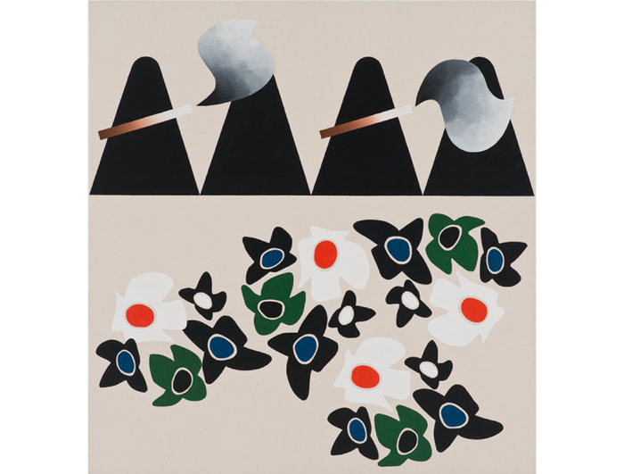 More of Math Bass at Overduin & Co., a Frieze top pick. We both love Bass' work, but this booth was one of the best in the whole fair. 