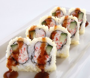 Tootsy Maki at RA Sushi, which will appear on their Nicky's Week Menu 