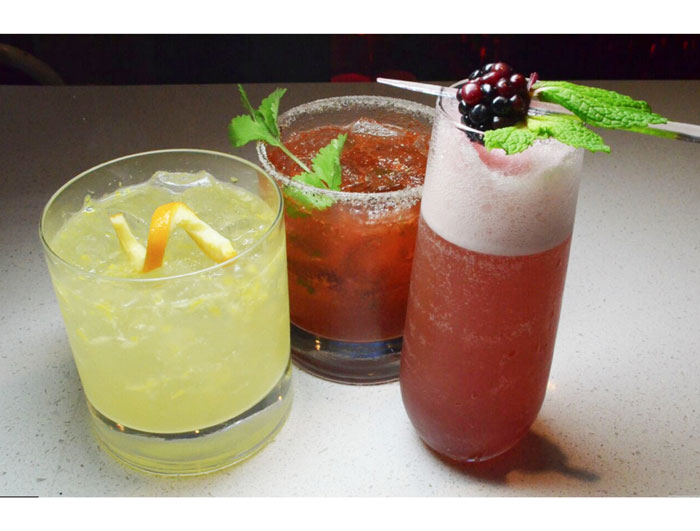 Cocktails at The Fish 