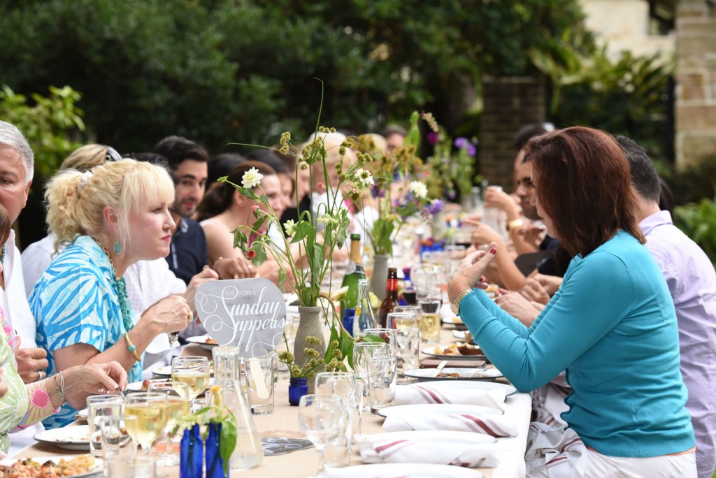 A table with a view.