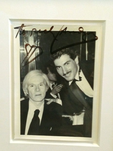 Andy Warhol and Rick Friedman, circa 1979