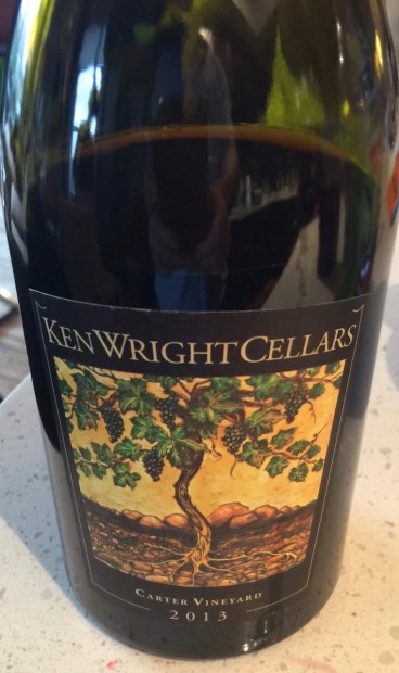 From a single vineyard in Oregon