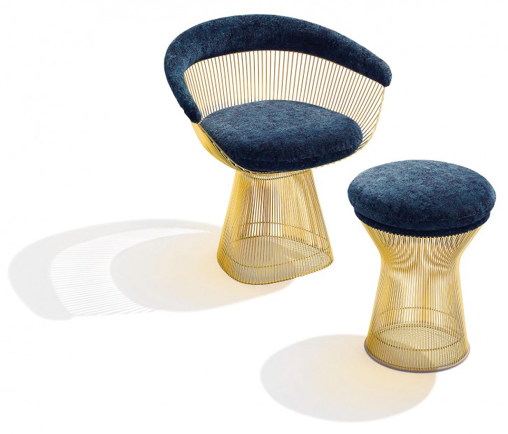 How about some 18 K gold plated furniture?