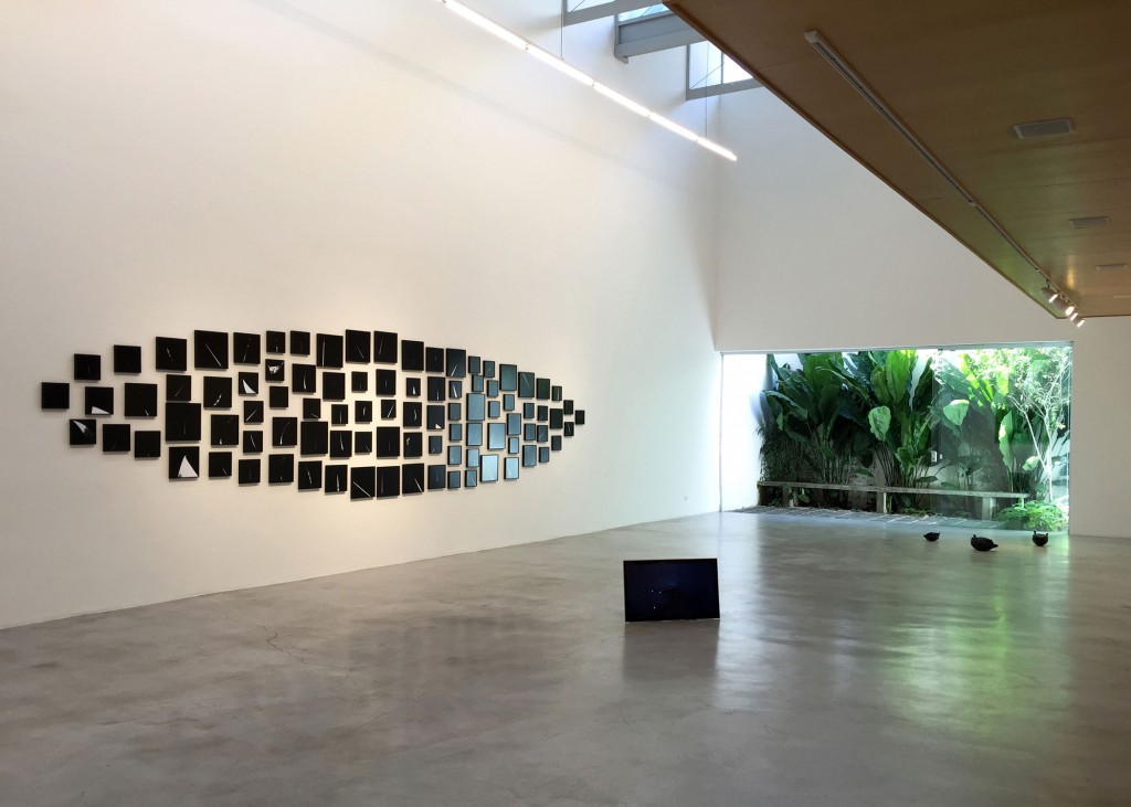João Castilho installation at Zipper Galeria in São Paulo