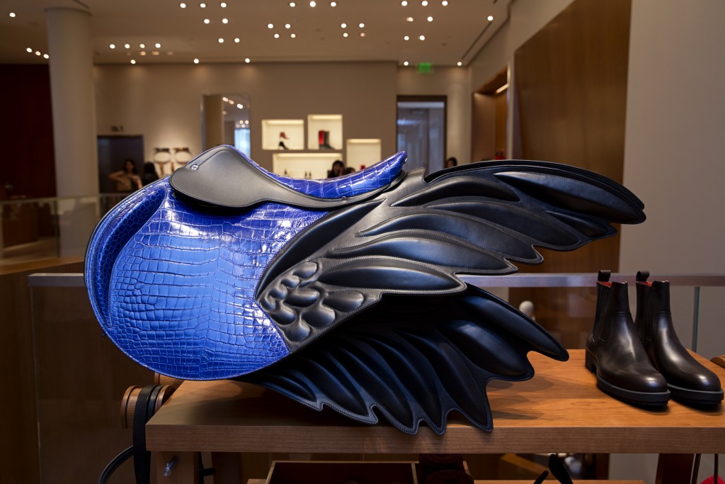One of the special pieces brought in from Paris for the opening.