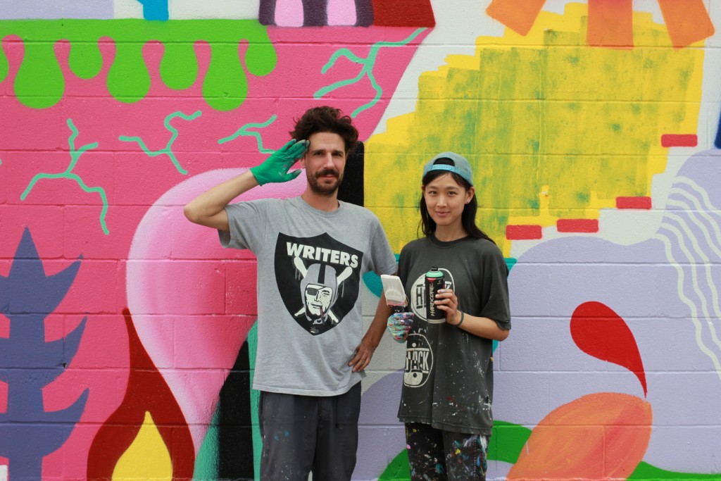 Zosen is from Argentina, while Mina Hamada hails from Japan. Both work together in Barcelona. (800 Chartres)