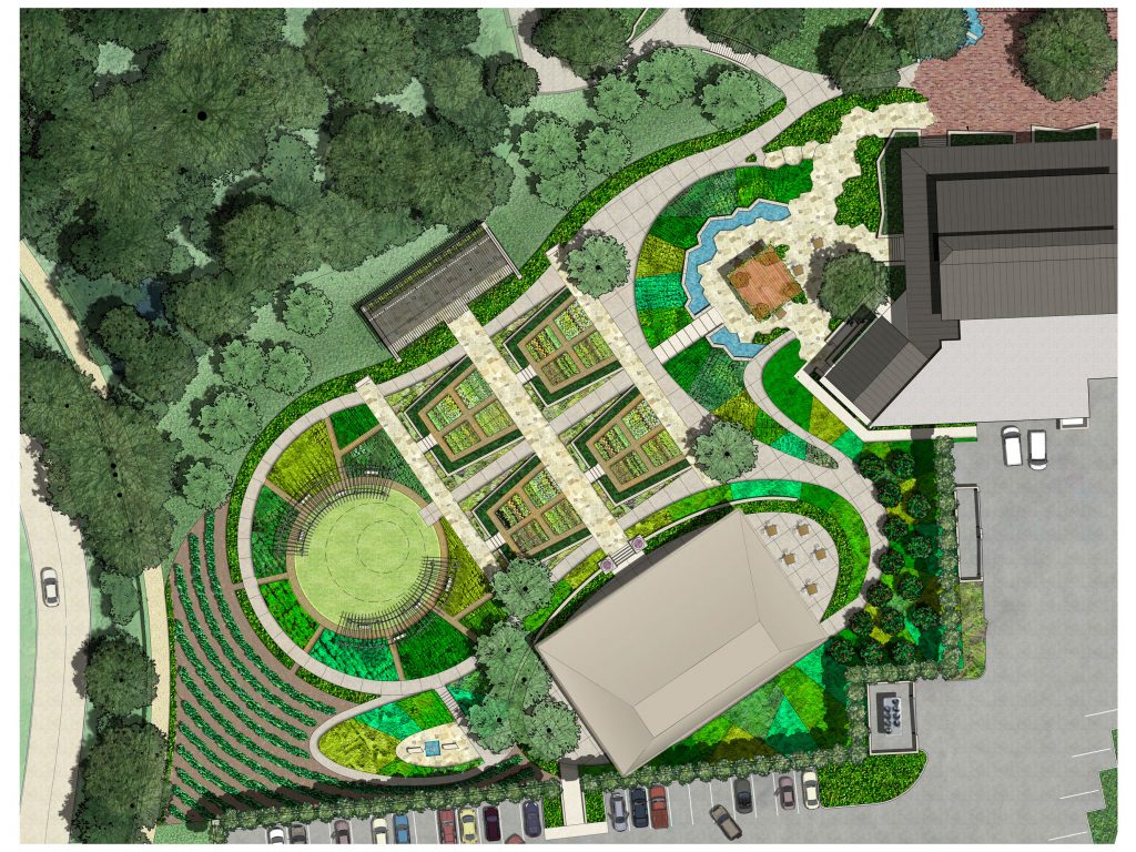 A Tasteful Place (Artist renderings courtesy Dallas Arboretum and Botanical Garden)