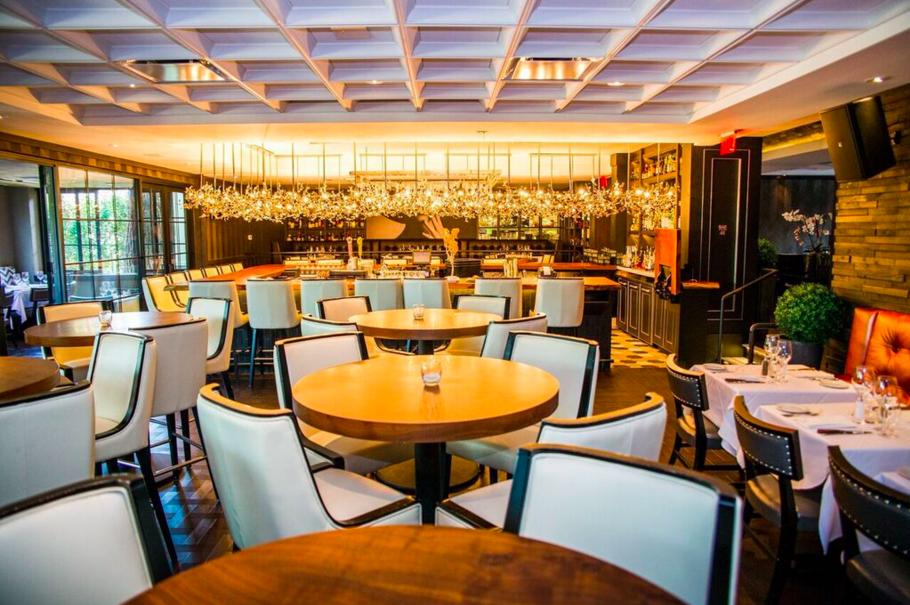 Steak 44's dining room. 