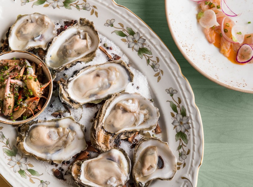 Indulge in oysters and crab fingers at Gulf Coast eatery Bernadine's. (Photo courtesy Bernadine's website)