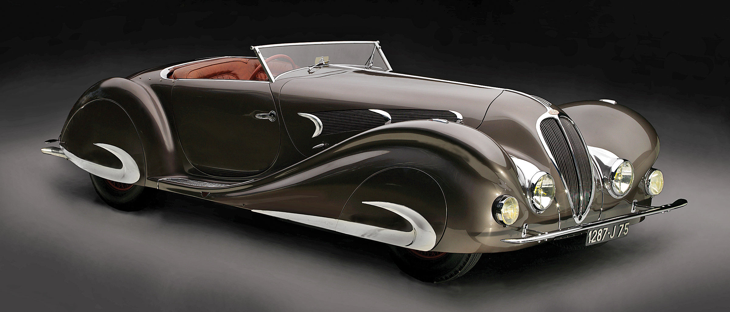 Bodywork designed by Figoni & Falaschi, Delahaye, 135MS Roadster, 1937