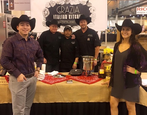 Grazia Italian Kitchen pleased the crowd and earned top honors at Rodeo Best Bites. (Image courtesy Grazia Italian Kitchen)