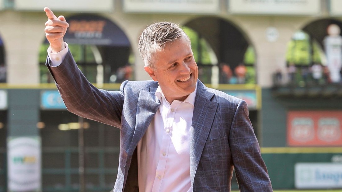The Astros' supersized expectations have Jeff Luhnow experiencing life differently.