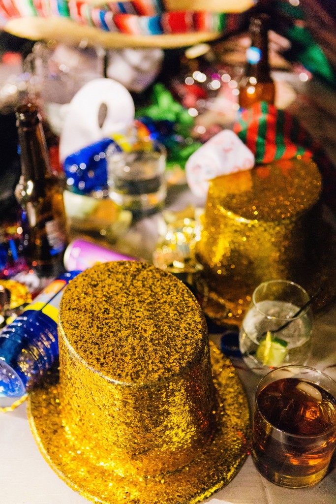 Who doesn't need a few party supplies? Matthew Stafford and Kelly Hall made sure their wedding guests had it all.