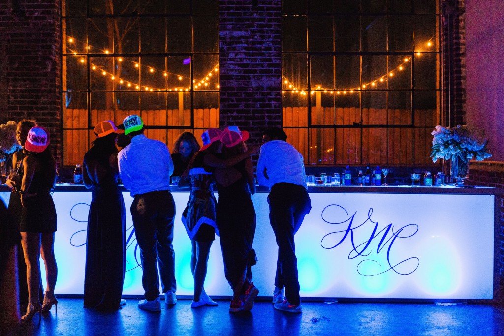 Matthew Stafford and Kelly Hall's wedding wasn't so stuffy that guests couldn't have fun.