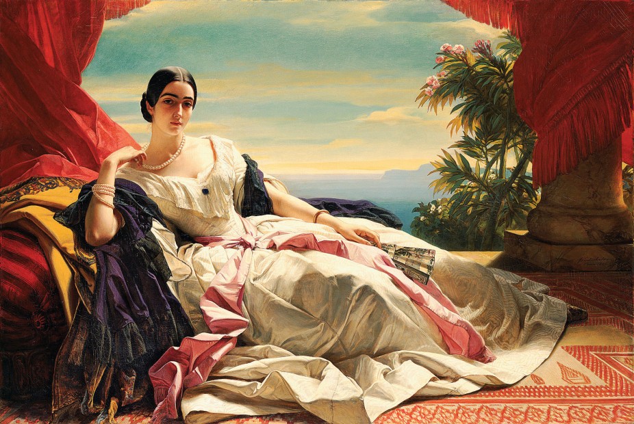 Franz X. Winterhalter’s Princess Leonilla of Sayn-Wittgenstein-Sayn, 1843, at MFAH