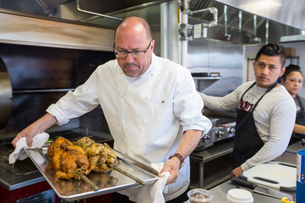 Jeff Black brings decades of experience — and CIA training — to Fajitas A Go Go. (Photo by Andy Hemingway)
