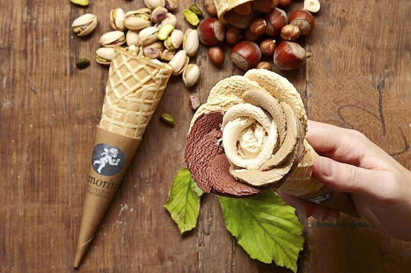 Gelato flowers from Amorino Gelato