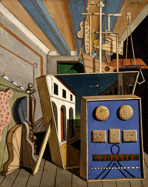 Dr. Rabinow will preside over more wide ranging periods of art history than her previous post. One of the Menil's Surrealist splendors: Giorgio de Chirico's "Metaphysical Interior with Biscuits (Interno metafisico con biscotti)," 1916. © Artists Rights Society (ARS), New York / SIAE, Rome.