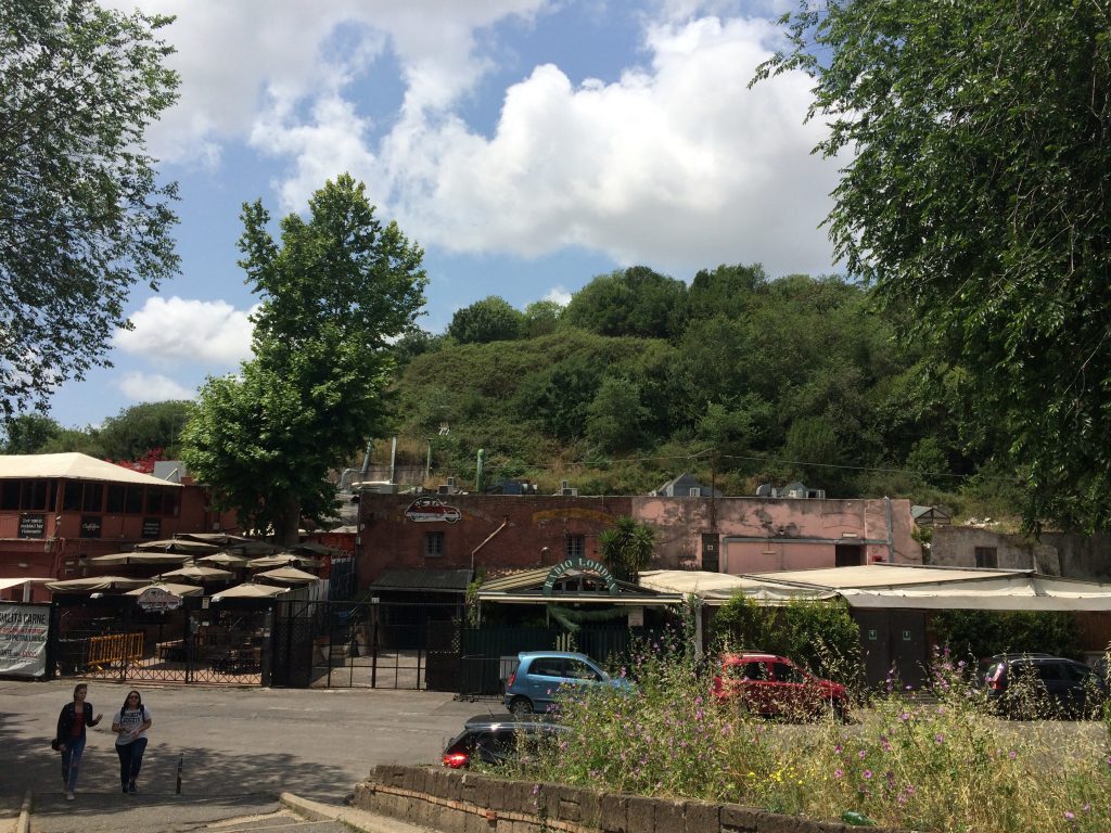  Monte Testaccio is actually one very big hill of crumbling pots.