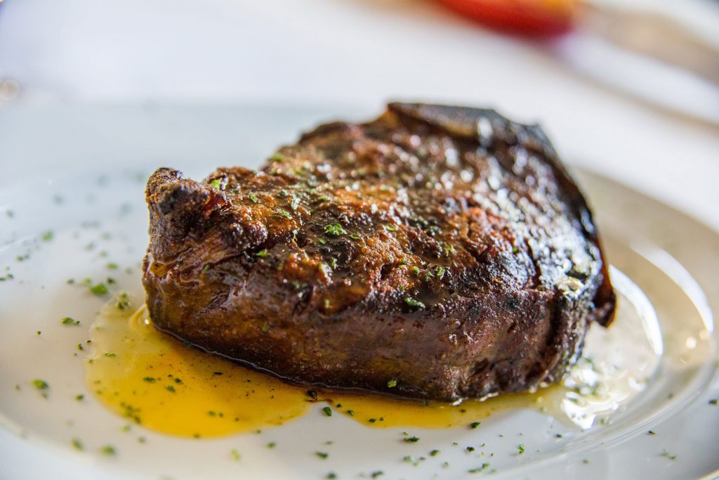 Steak 48's 18 oz bone-in filet