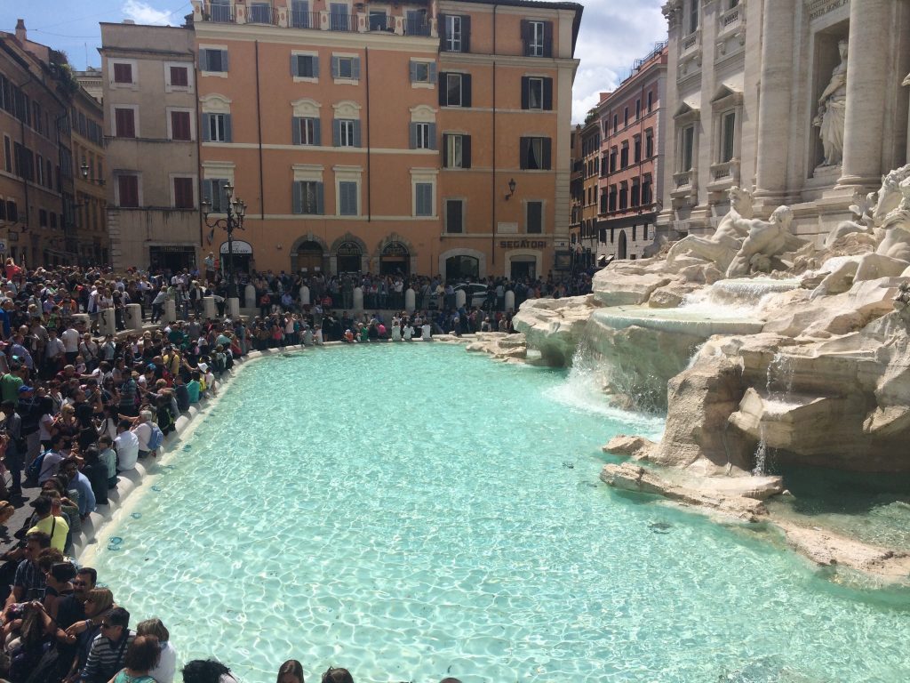 The allure of the Trevi Fountain