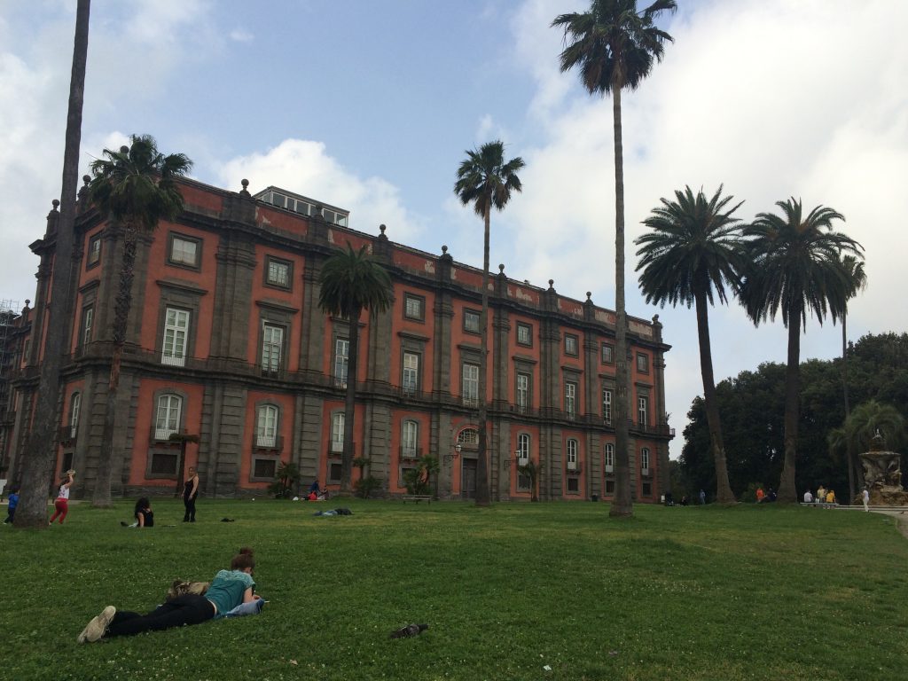 Museo Nazionale at Capodimonte Park.