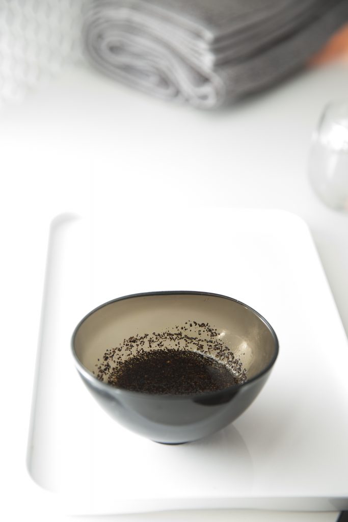 The Spa Partisan's homemade almond and coffee scrub