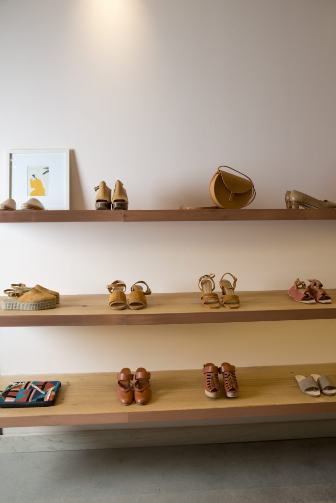 Endless shoes grace Kick Pleat's walls 