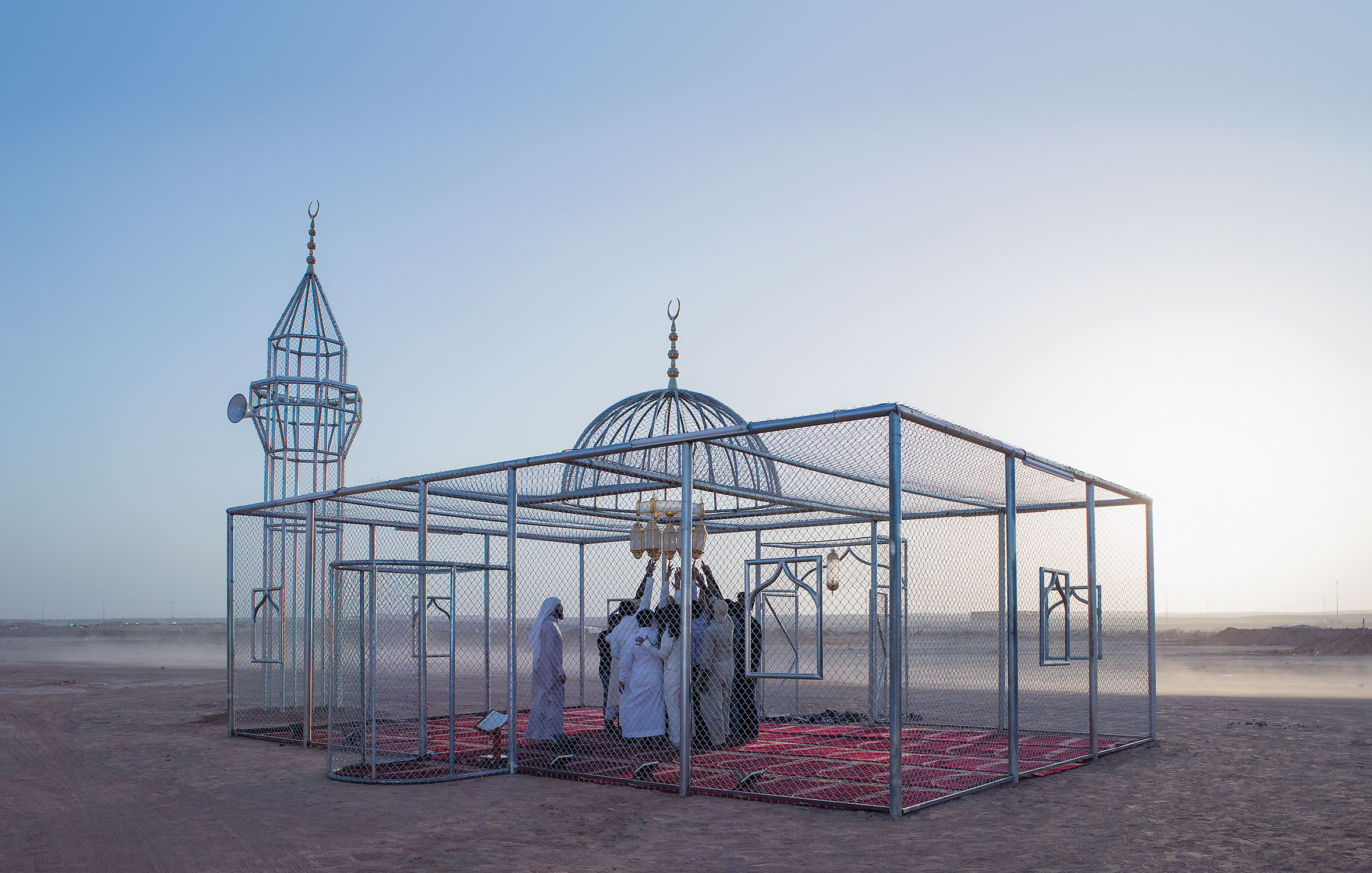 Ajlan Gharem’s Paradise Has Many Gates, 2015, at the Station Museum of Contemporary Art.